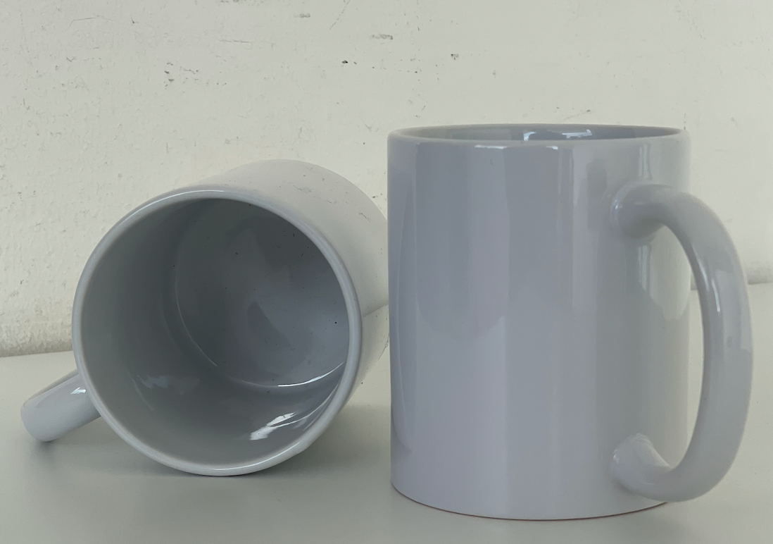 Taza de cerámica blanca de 11 oz personalizada con nombre y diseño para regalo en Metepec