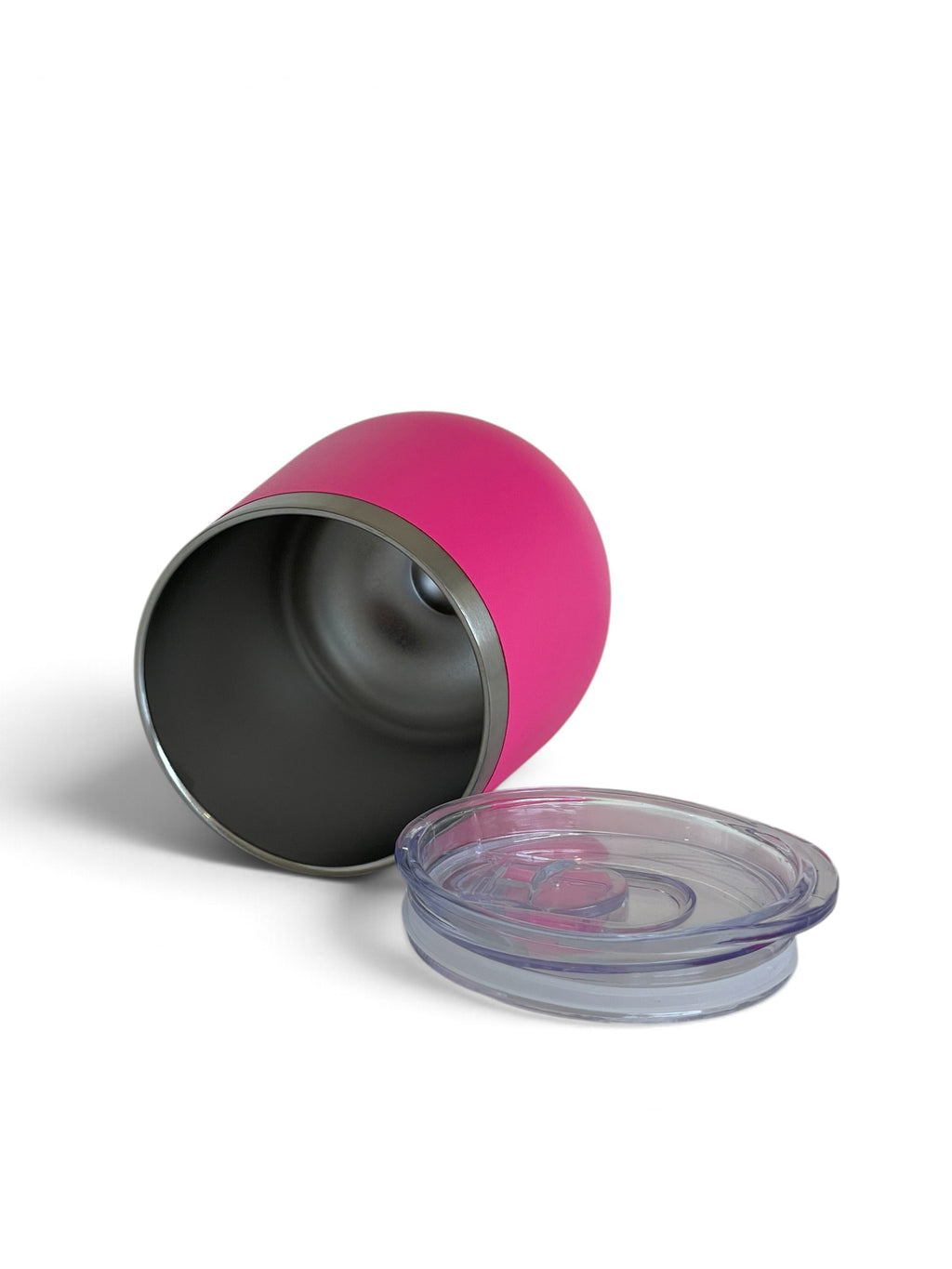 Termo Juno de 350 ml en acero inoxidable con acabado en pintura en polvo y tapa deslizable personalizado.