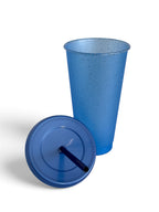 Vaso Sun Personalizado de 700 ml con Tapa y Popote